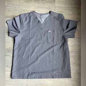 Mens Fig Scrub Top XXL